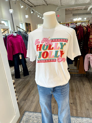 In My Holly Jolly Era Christmas Graphic Tee