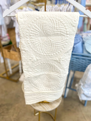 Cream Baby Quilt