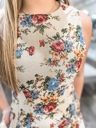 The Briar Rose Tapestry Mini Dress