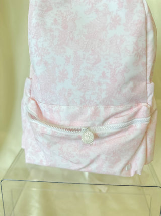 TRVL Pink Bunny Toile Backpack