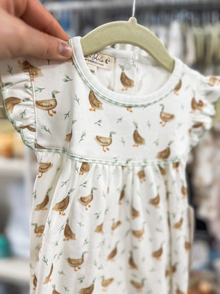Meadowland Mallards Flutter DRESS