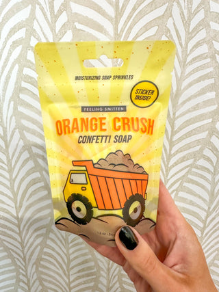 Orange Crush Confetti Soap