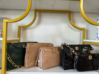 Black Patent Livi Crossbody