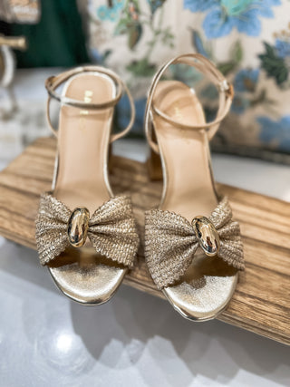 Gold Glitz & Glam Heel