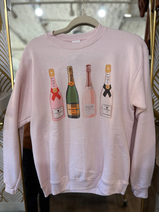 She Loves Champagne Sweatshirt