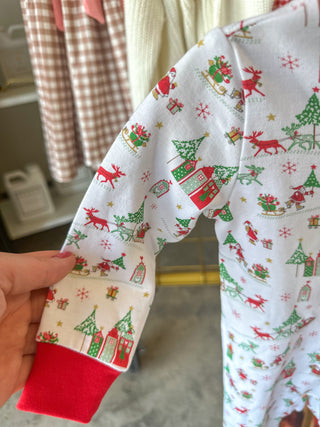 Baby Loren Christmas Footies