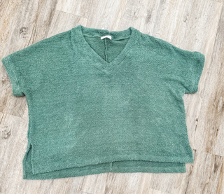 Basil V-Neck On Cozy Days Wear Me Top