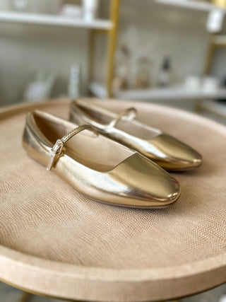 The Golden Darling Mary Jane Sandal