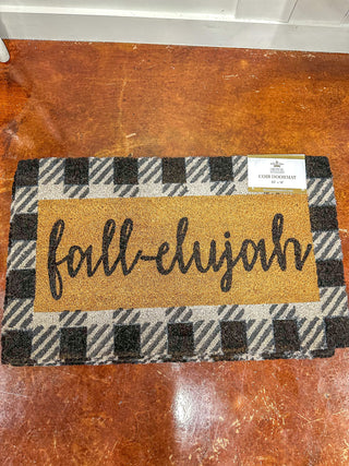 Fall-elujah Coir Doormat