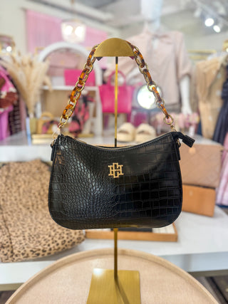 Black EC Charlee Crossbody | Caroline Hill