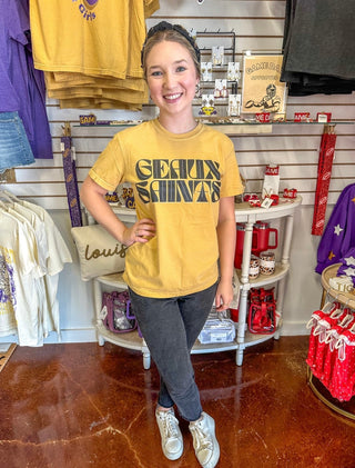 Golden Geaux Saints Football Tee