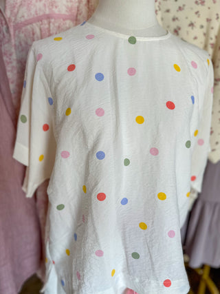 The Confetti Cutie Polka Dot Shorts Set