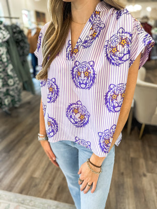Tiger Time Short Sleeve TOP