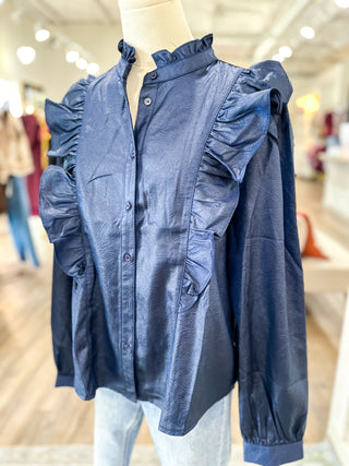 Blue Sweet Sophistication Blouse