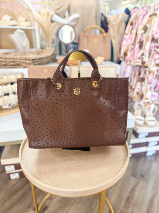 Chocolate EO Missy Tote | Caroline Hill