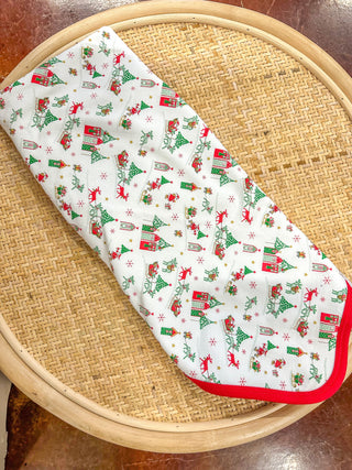 Baby Loren Christmas Swaddle/Blanket