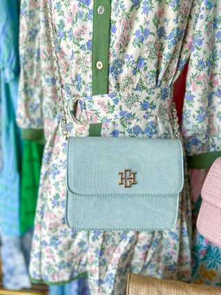 Mint EC Evelyn Crossbody  | Caroline Hill