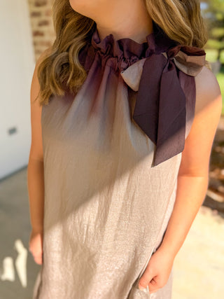 All Tied Up Ombre Maxi Dress