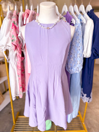 Lavender Dreams Sleeveless Mini Dress