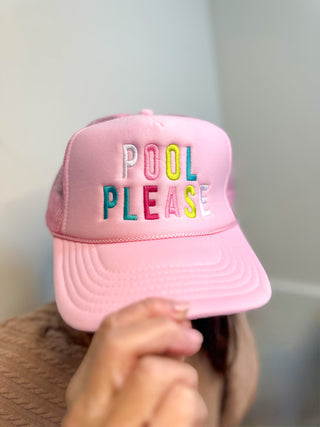 Pool Please Trucker Hat