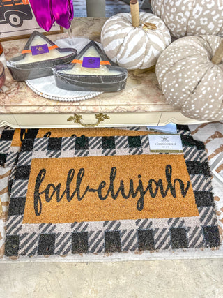 Fall-elujah Coir Doormat