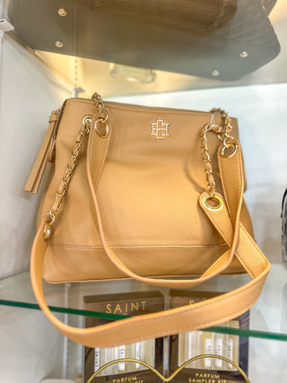 Teegan Tan Tote- Caroline Hill