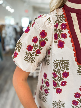 Ecru Petal Kiss Top