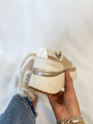 Dolea Raffia Platform Sneaker