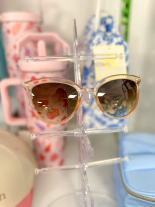 Nude Transparent Ravello Sunglasses - Katie Loxton