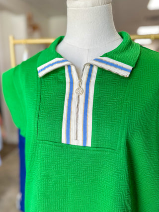 Green Porter Shorts Set