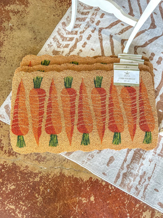 Carrot Coir Doormat