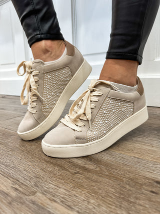 Feeling Chic Pearl Mauve Combo Sneakers