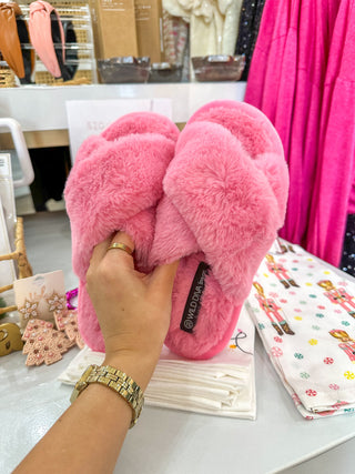 Pink Snuggle Me Slippers