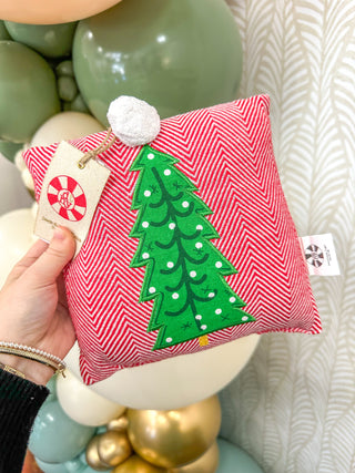 Christmas Tree Icon Pillow