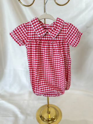 Red Check Thomas Bubble