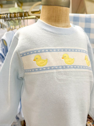 Blue Duck Knit Lightweight Knit Sweater