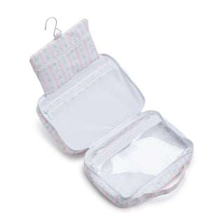 TRVL Ribbon Floral Pink Bundle UP2 Hanging Toiletry Bag