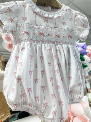 Amelia's Classics Smocked Girl Bubble - Everyday EDEN Boutique & Gifts