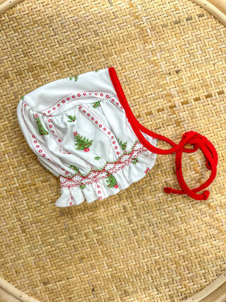 Baby Loren Christmas Bonet - Everyday EDEN Boutique & Gifts