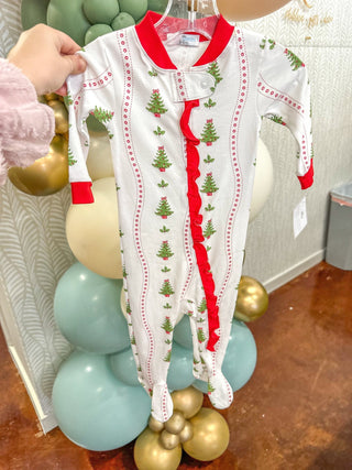Baby Loren Christmas Footies - Everyday EDEN Boutique & Gifts