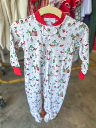 Baby Loren Christmas Footies - Everyday EDEN Boutique & Gifts