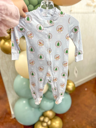 Baby Loren Christmas Footies - Everyday EDEN Boutique & Gifts