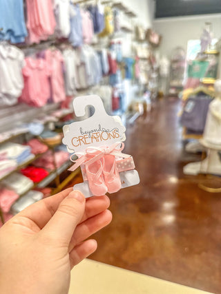 Ballet Shoes Bow Charm - Everyday EDEN Boutique & Gifts
