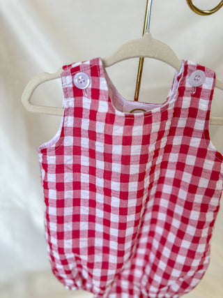 BB Red Seersucker Sun Bubble - Everyday EDEN Boutique & Gifts