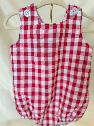 BB Red Seersucker Sun Bubble - Everyday EDEN Boutique & Gifts