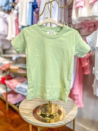BB Sage Blank Short Sleeve Tee - Everyday EDEN Boutique & Gifts