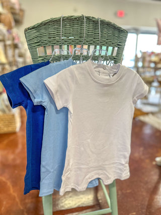 BB White Blank Short Sleeved Romper - Everyday EDEN Boutique & Gifts