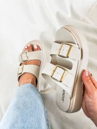 Beige Nubuck Prepare For The Hottest Summer Sandal - Everyday EDEN Boutique & Gifts