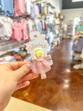 Blonde Ballerina Bow Charm - Everyday EDEN Boutique & Gifts