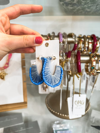 Blue Living for Summer Days Earrings - Everyday EDEN Boutique & Gifts